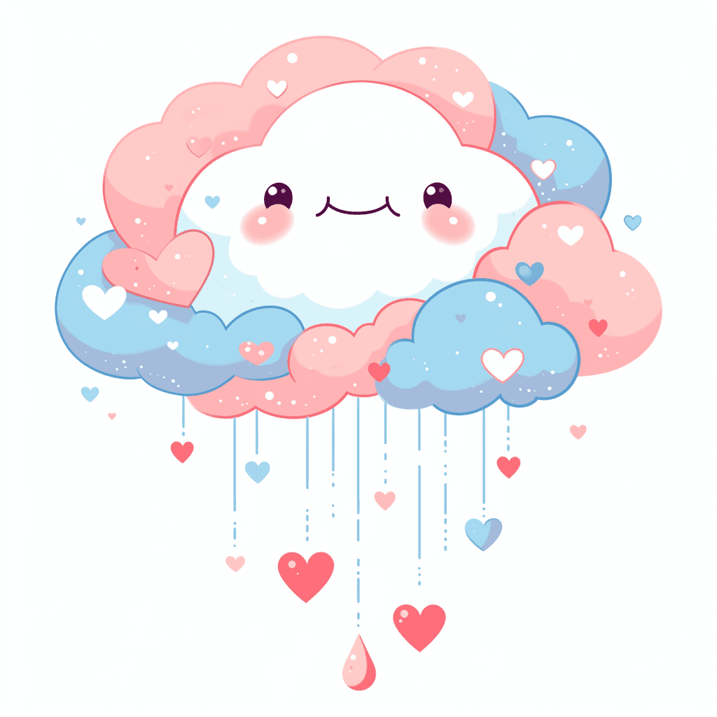 Cute Cloud Crew original repeating artwork