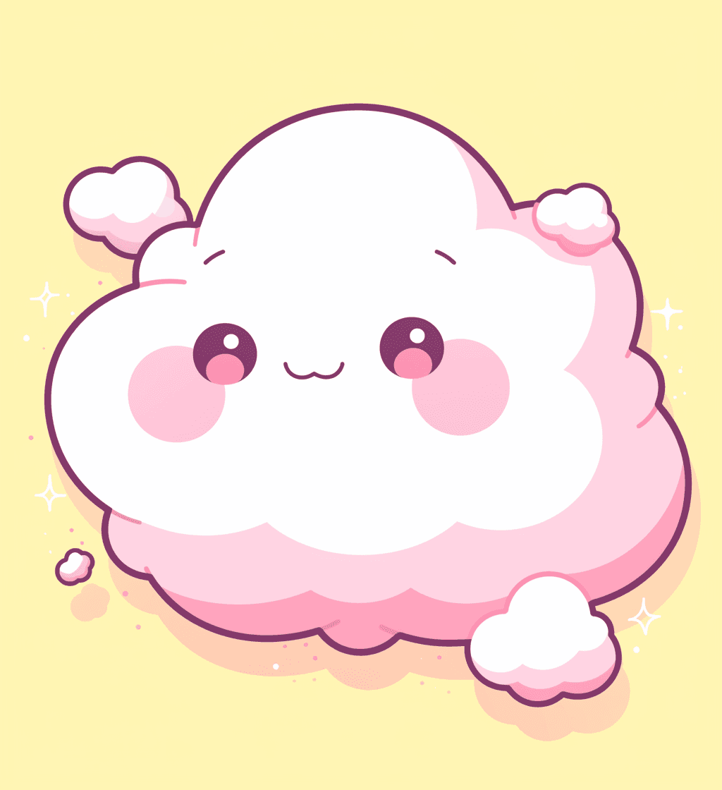 Cute Cloud 001 original repeating artwork