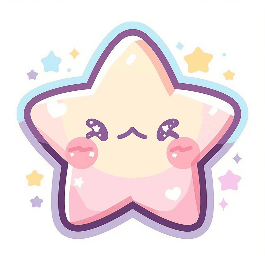 Cute Star Team original repeating artwork