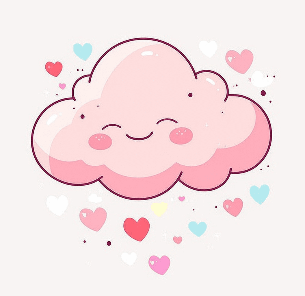 Cute Cloud 002 original repeating artwork