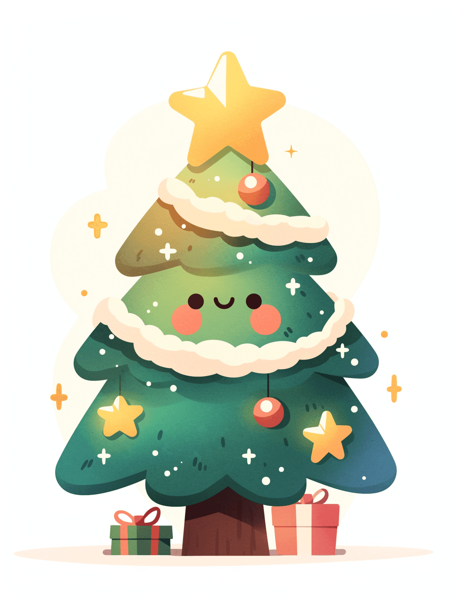 Christmas Christmas Tree 037 original repeating artwork