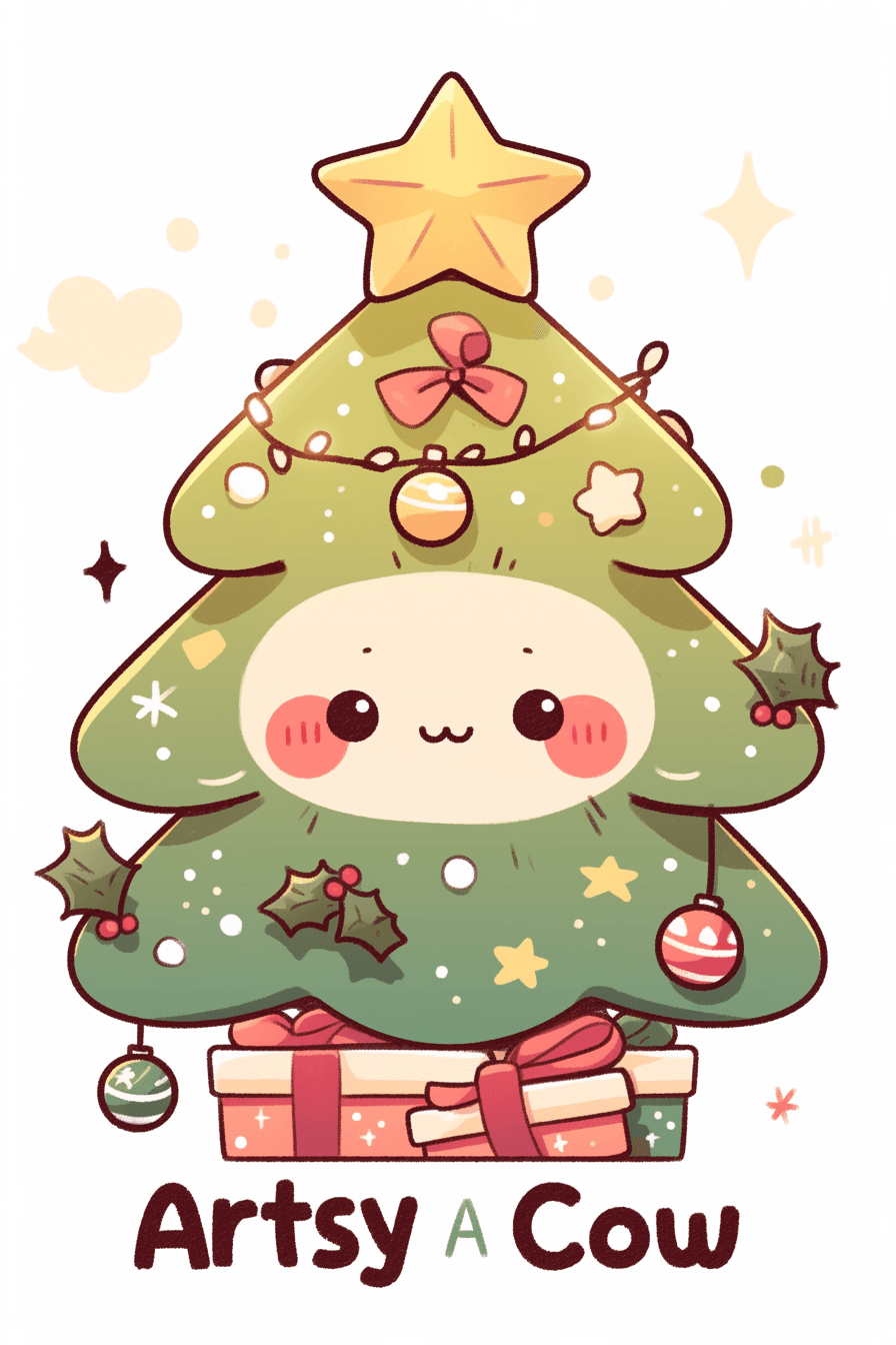 Christmas Tree 428 original repeating artwork