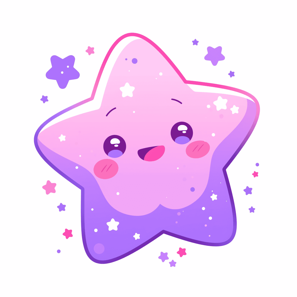 Cartoon Star 001 original repeating artwork