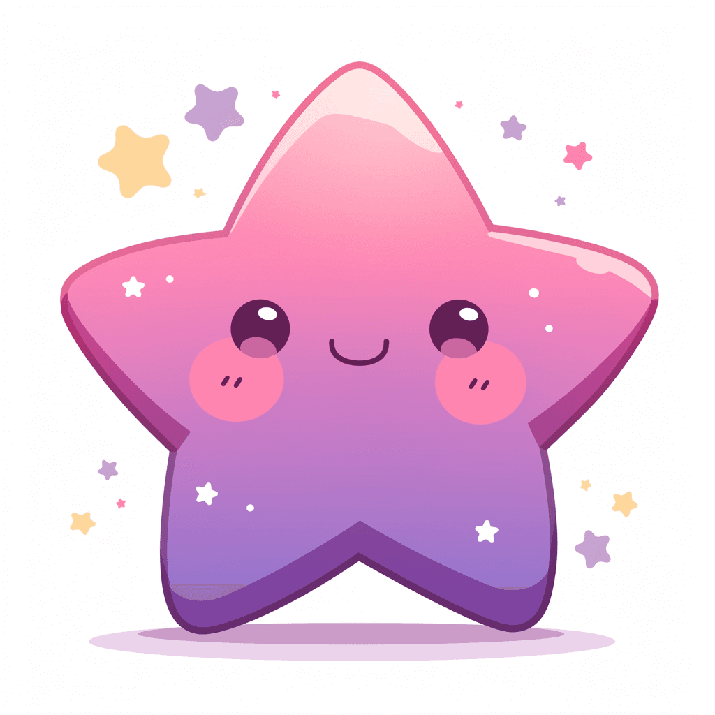 Cartoon Star Tune original repeating artwork