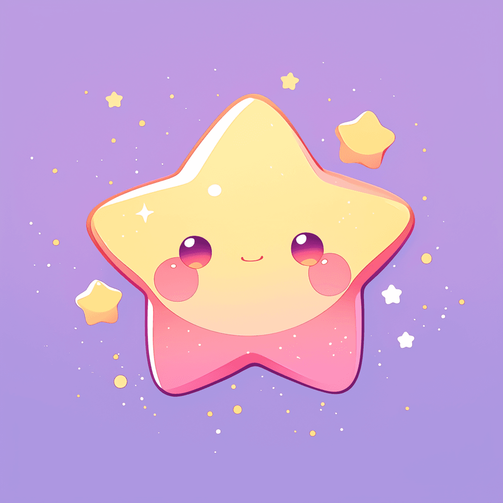 Cartoon Star Bold original repeating artwork