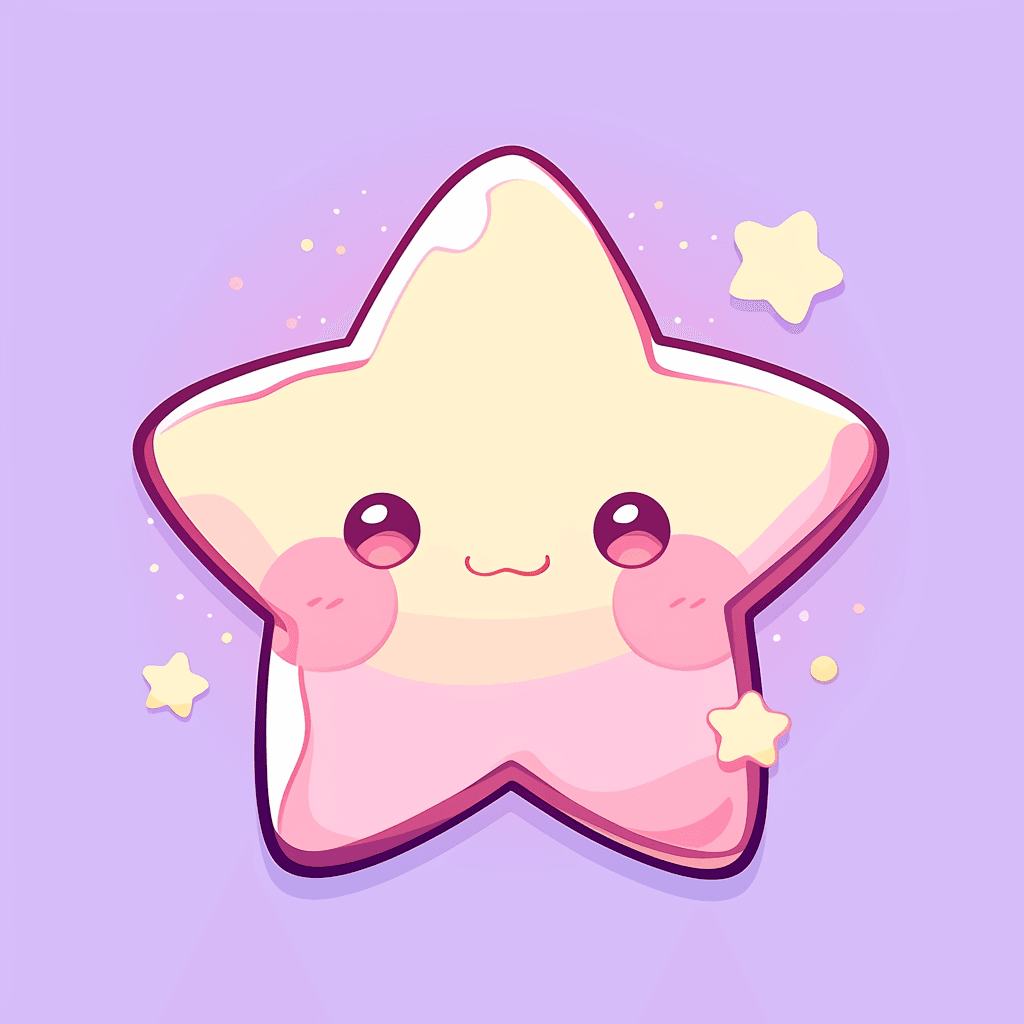 Cartoon Star Tone original repeating artwork