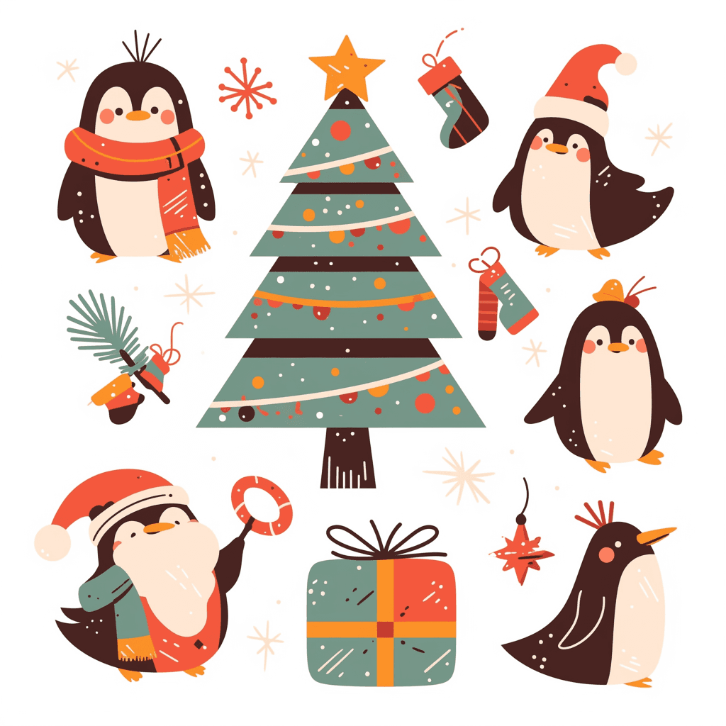 Christmas Christmas Tree 113 original repeating artwork