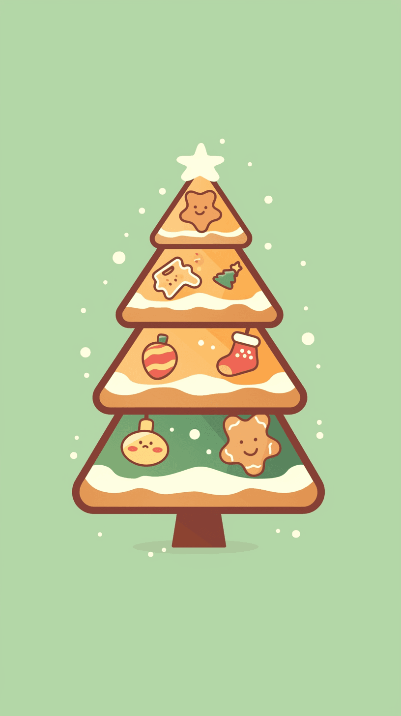 Christmas Christmas Tree 169 original repeating artwork