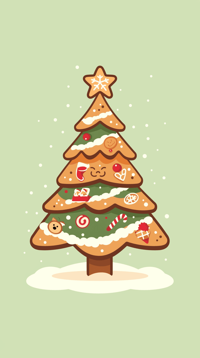 Christmas Christmas Tree 111 original repeating artwork