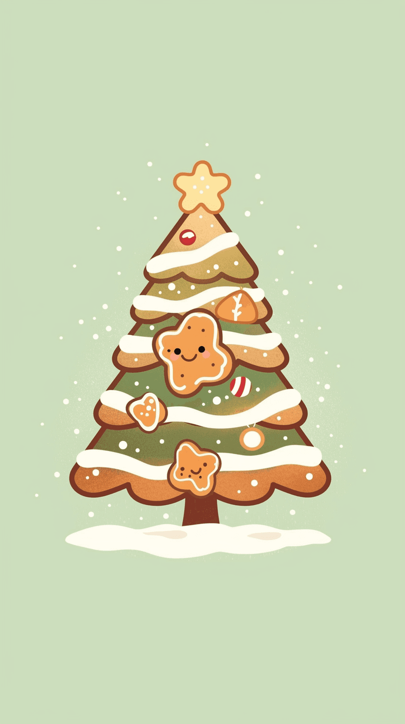 Christmas Tree 227 original repeating artwork