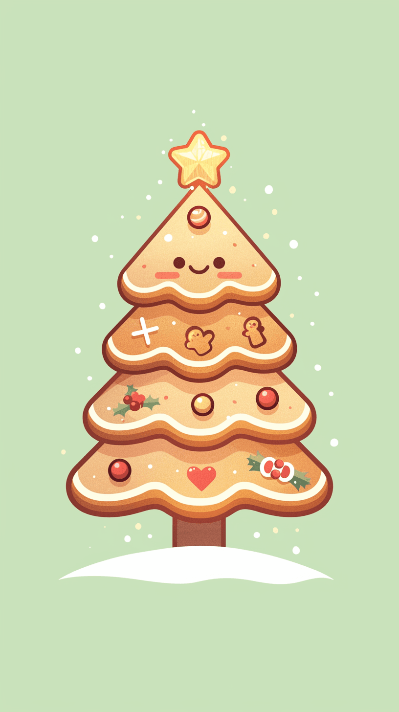 Christmas Christmas Tree 076 original repeating artwork