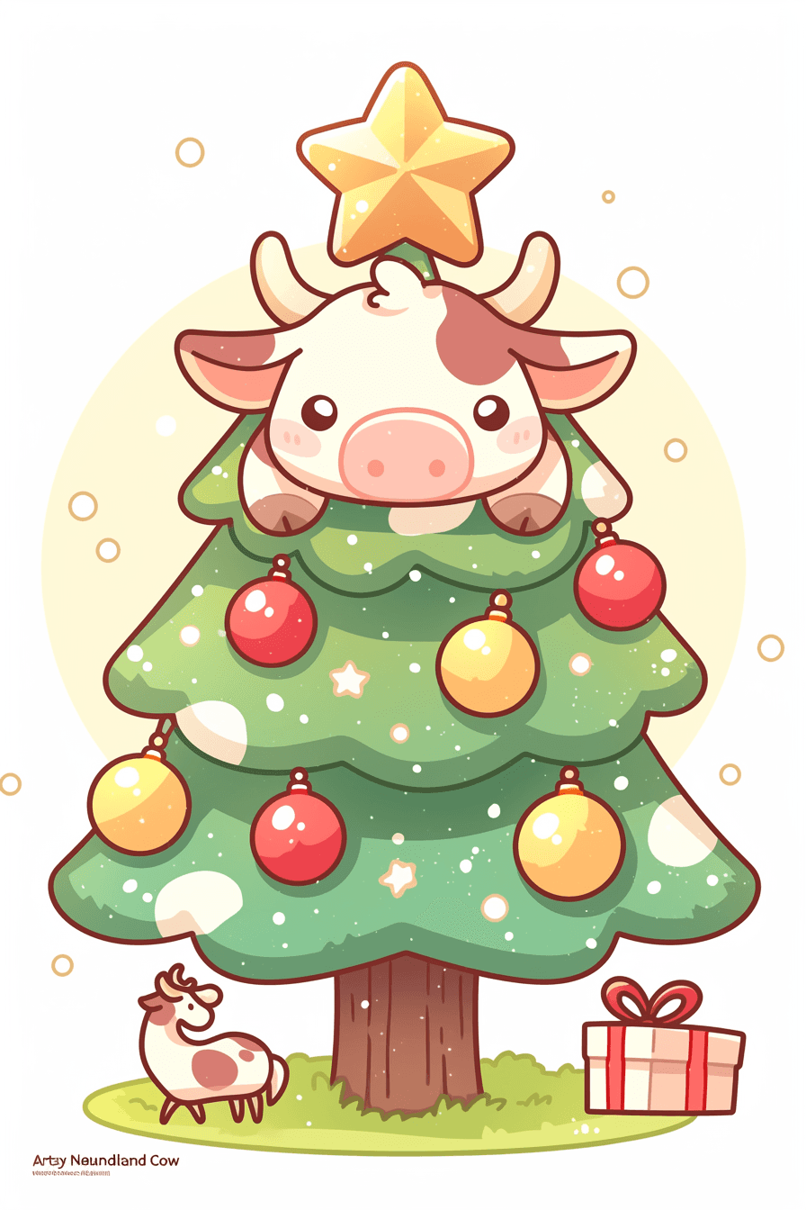 Christmas Christmas Tree 106 original repeating artwork