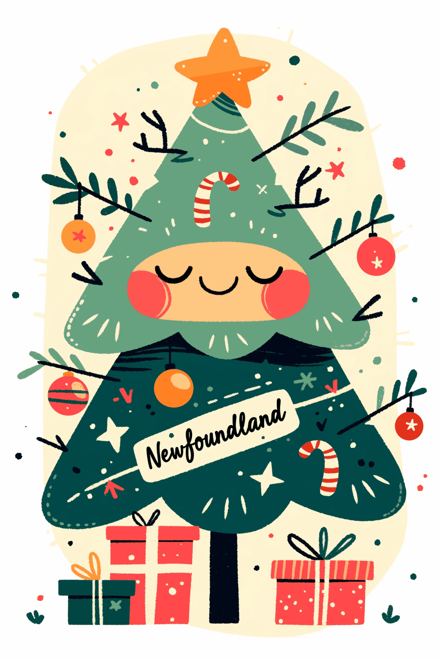 Christmas Tree 135 original repeating artwork