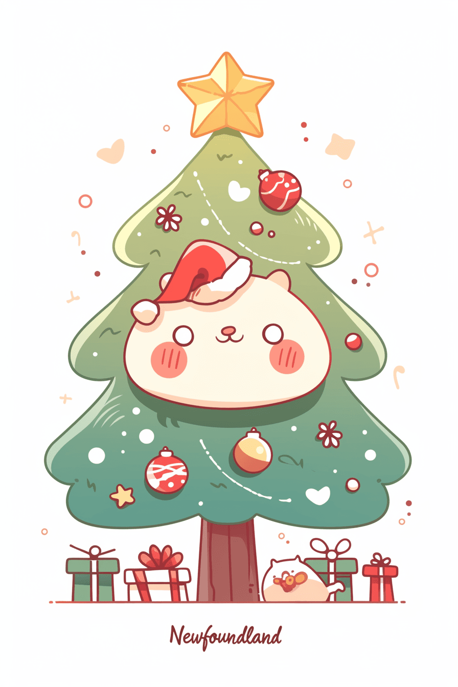 Christmas Tree 296 original repeating artwork