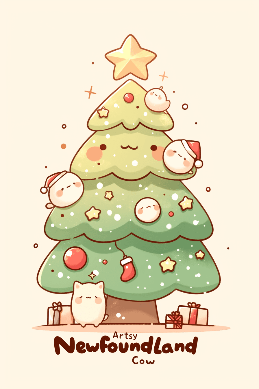 Christmas Christmas Tree 031 original repeating artwork