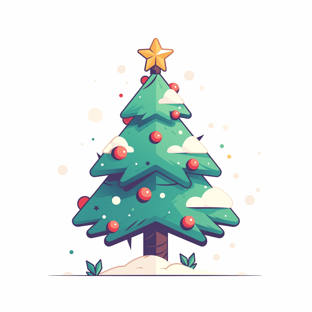 Christmas Tree 419 original repeating artwork