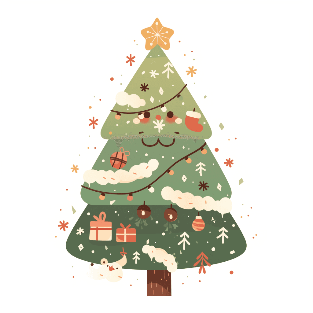 Christmas Christmas Tree 039 original repeating artwork