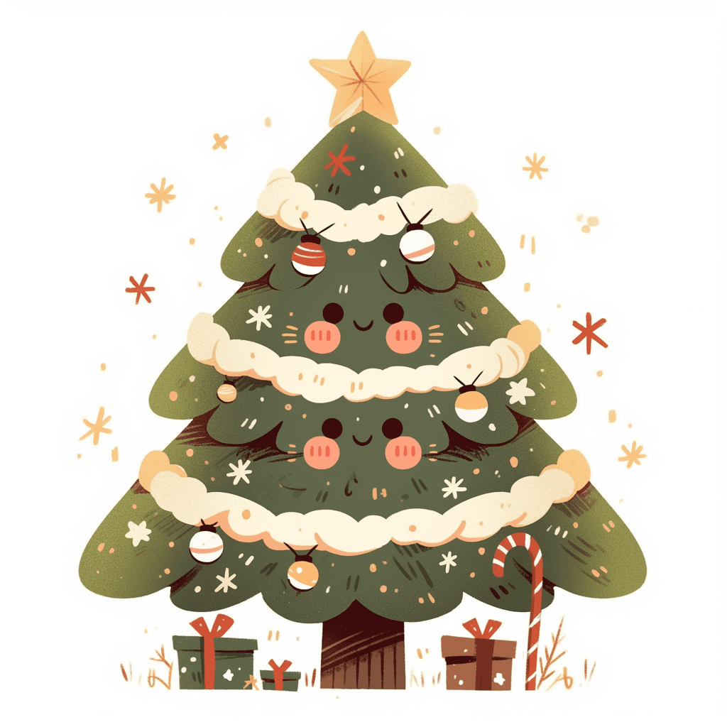 Christmas Tree 270 original repeating artwork