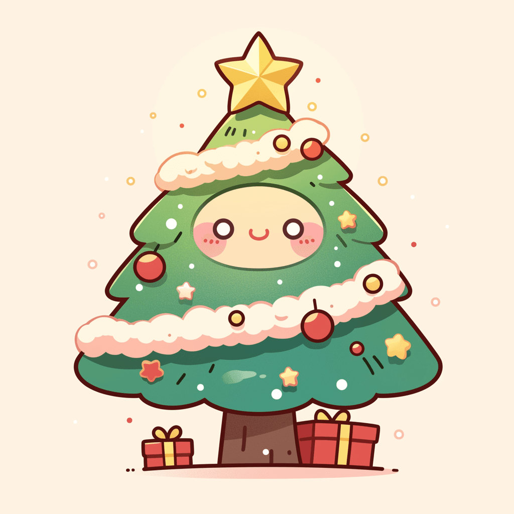 Christmas Christmas Tree 081 original repeating artwork