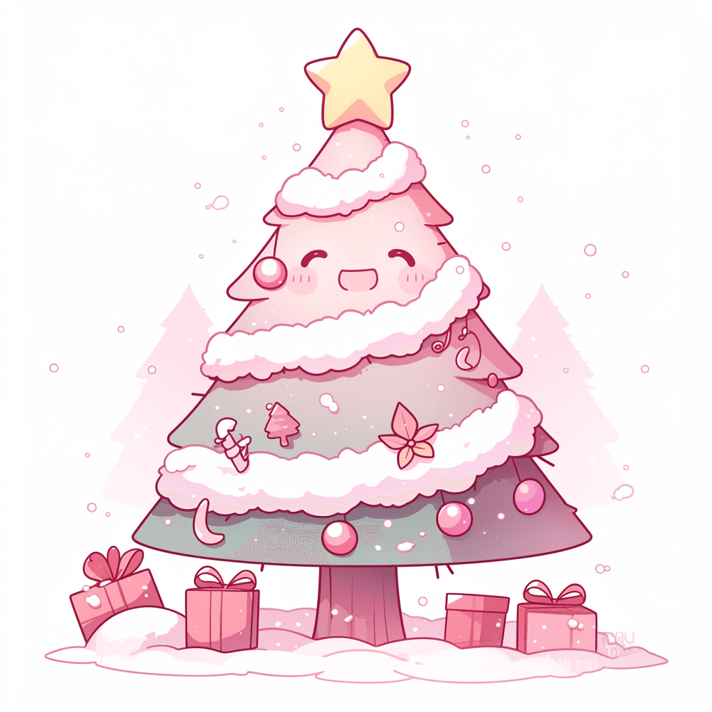 Christmas Tree 043 original repeating artwork
