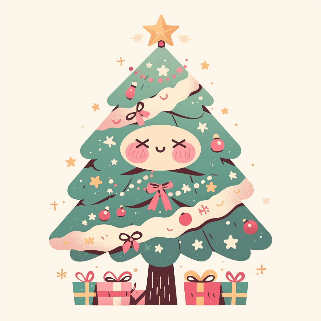Christmas Tree 267 original repeating artwork