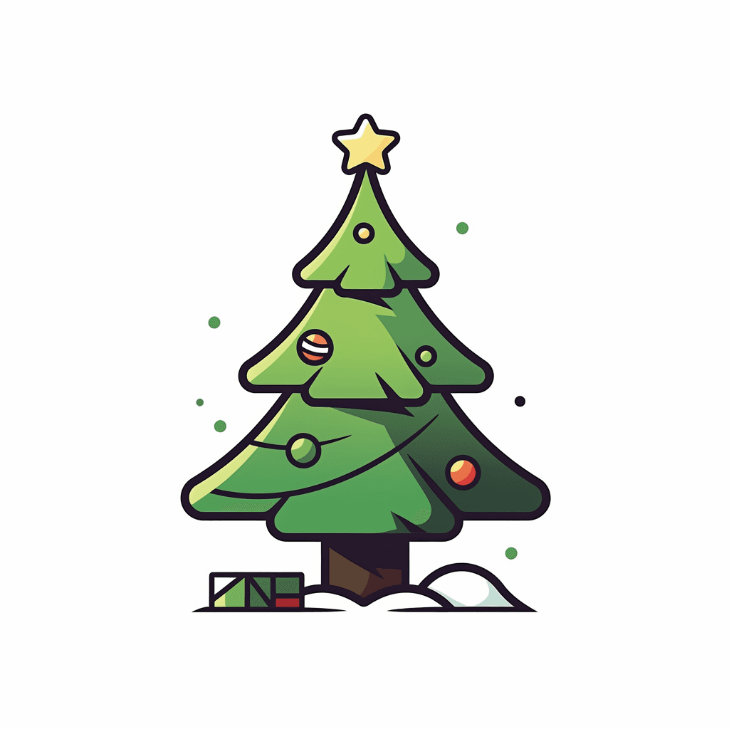 Christmas Tree 659 original repeating artwork