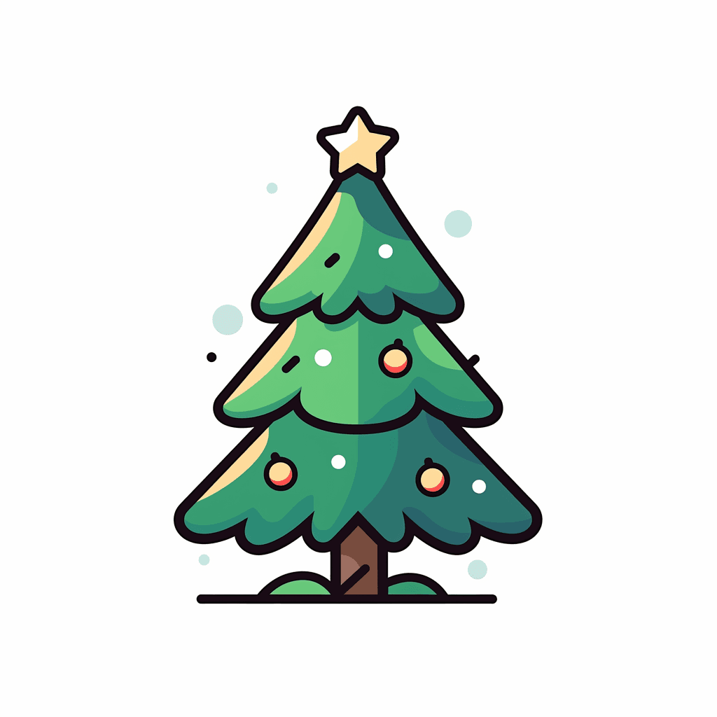 Christmas Tree 328 original repeating artwork
