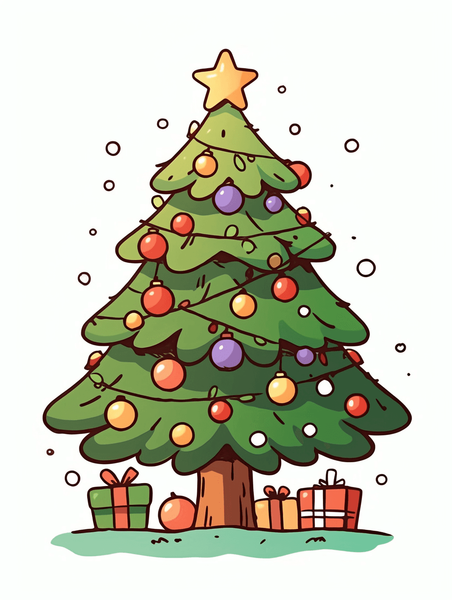 Christmas Christmas Tree 144 original repeating artwork
