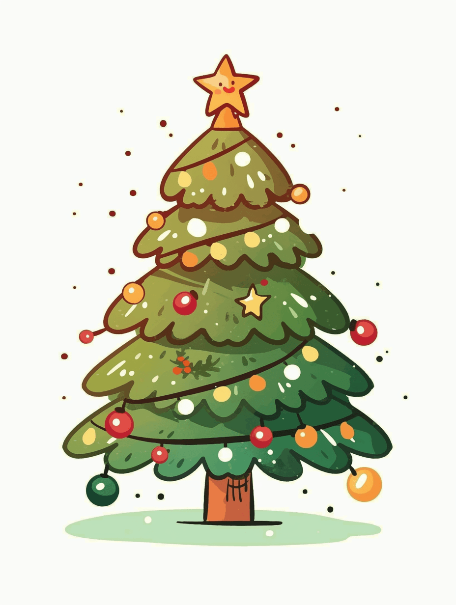 Christmas Christmas Tree 186 original repeating artwork