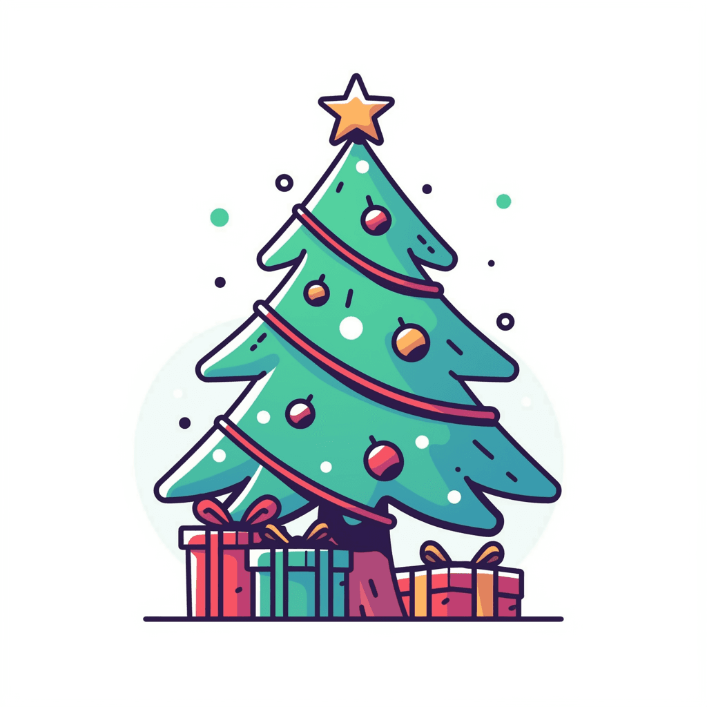 Christmas Tree 217 original repeating artwork