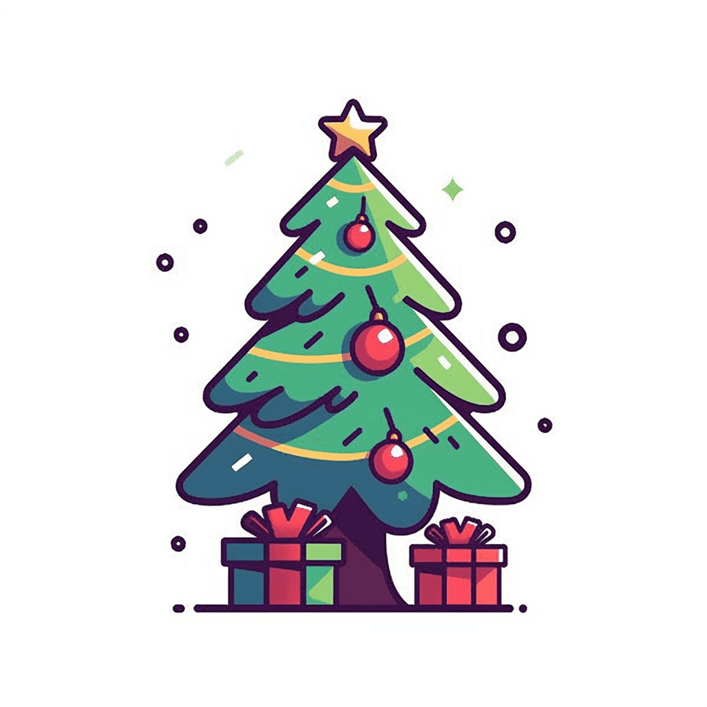 Christmas Tree 041 original repeating artwork