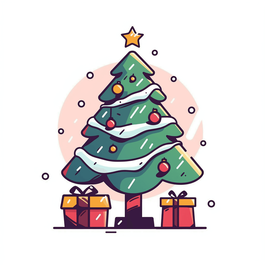 Christmas Tree 329 original repeating artwork