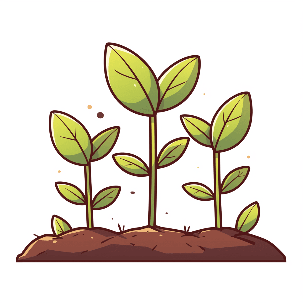 Sapling original repeating artwork