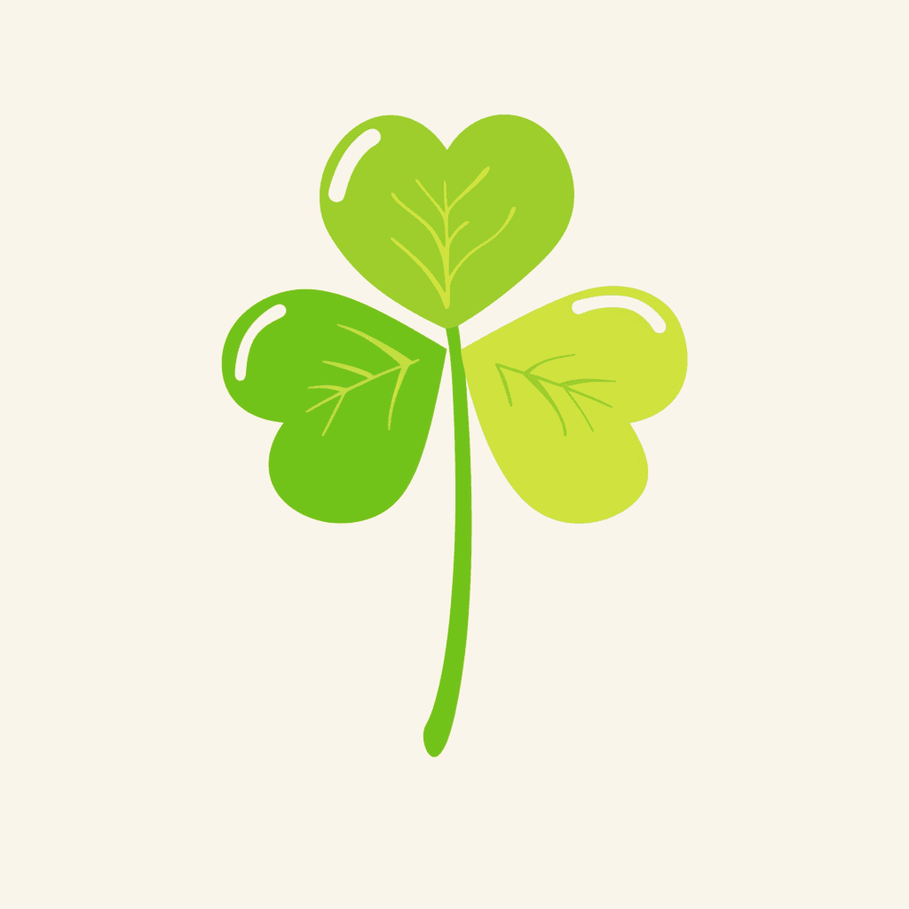 Four Leaf Clover original repeating artwork