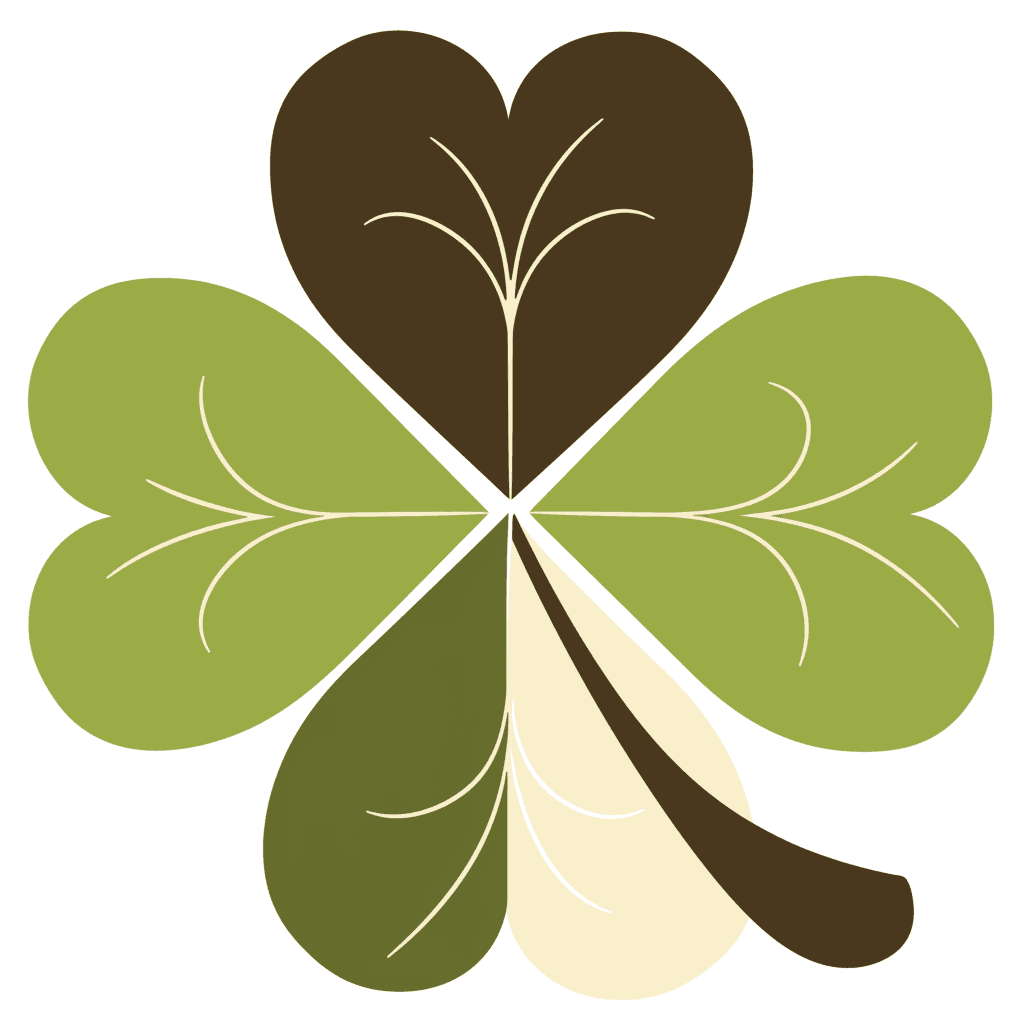 Four Leaf Clover 004 original repeating artwork