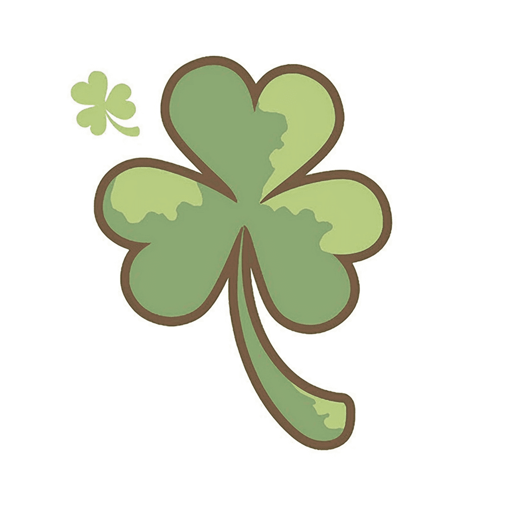 Four Leaf Clover 003 original repeating artwork