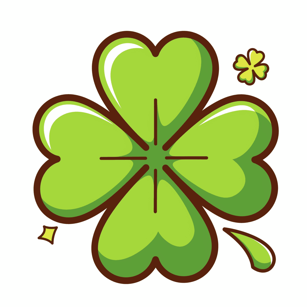 Four Leaf Clover 002 original repeating artwork
