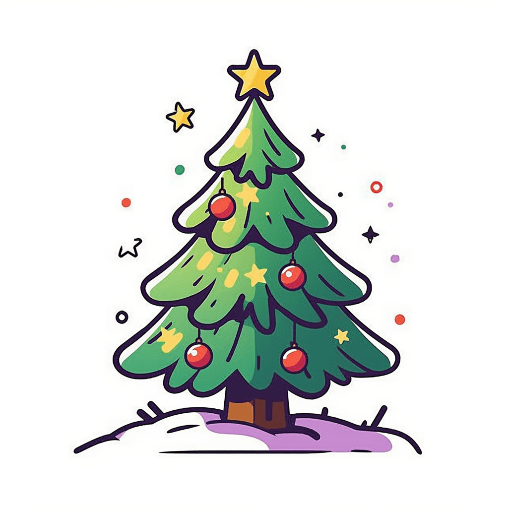 Christmas Tree 198 original repeating artwork