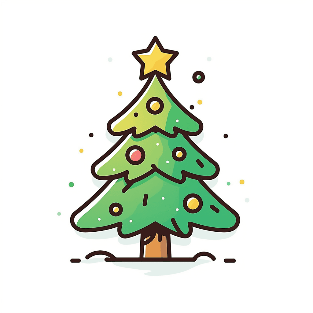 Christmas Christmas Tree 163 original repeating artwork