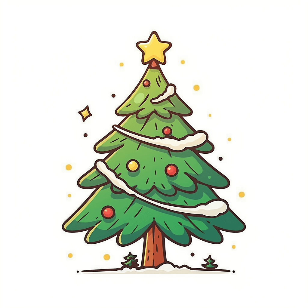 Christmas Christmas Tree 029 original repeating artwork
