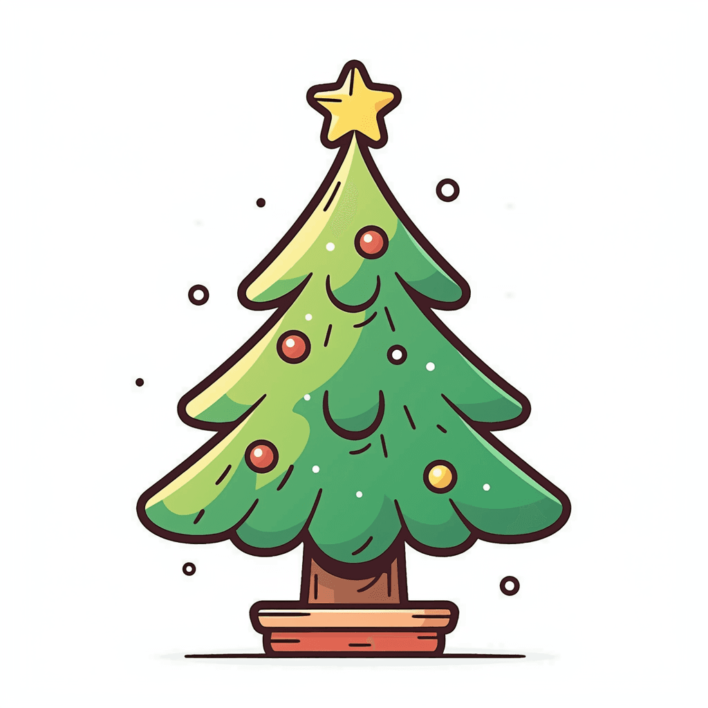 Christmas Tree 016 original repeating artwork