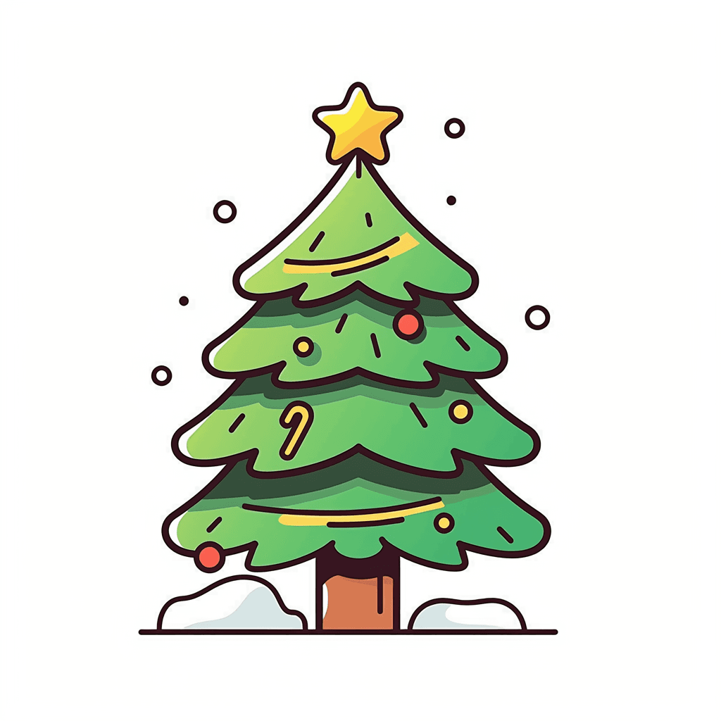Christmas Christmas Tree 143 original repeating artwork