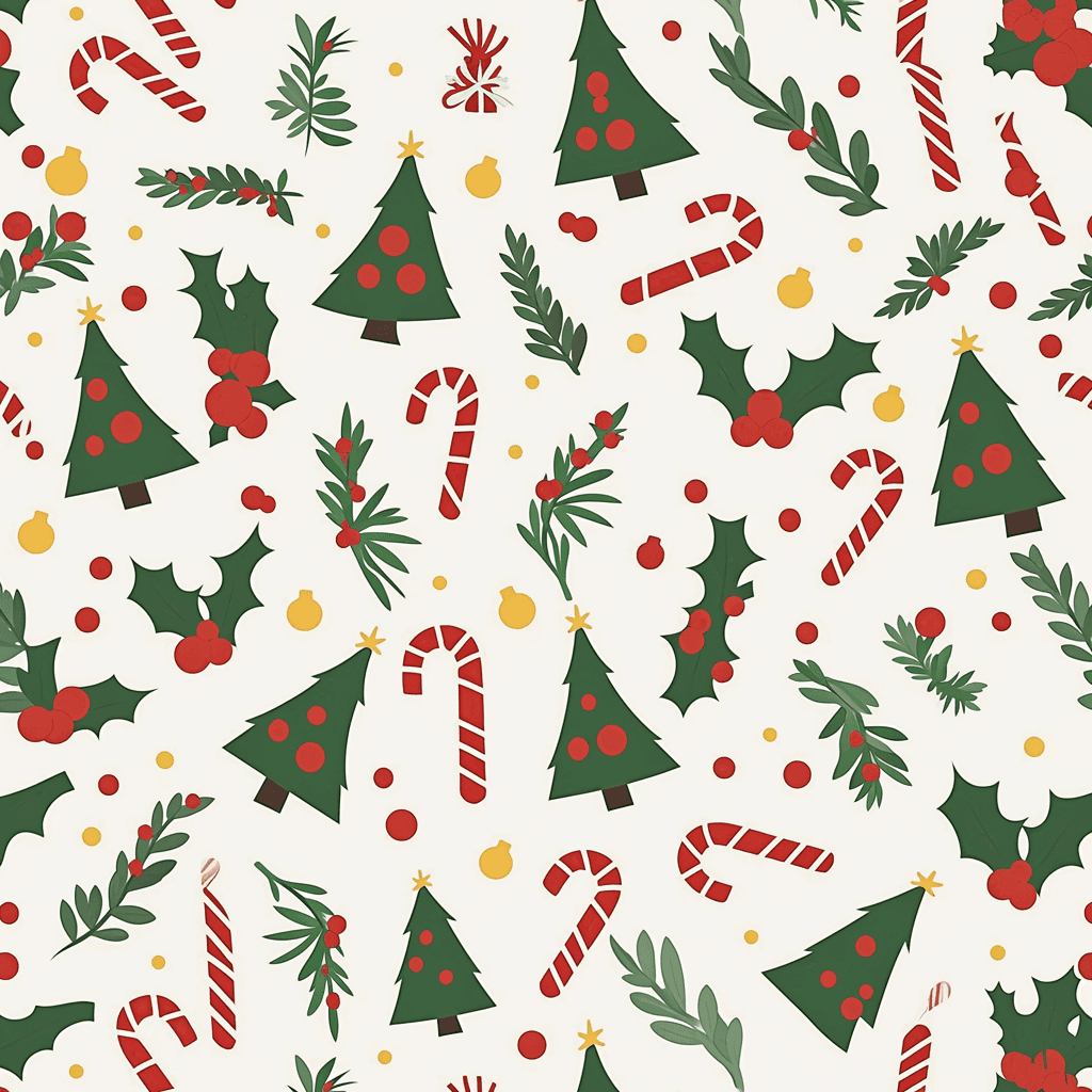 Christmas Tree 115 original repeating artwork