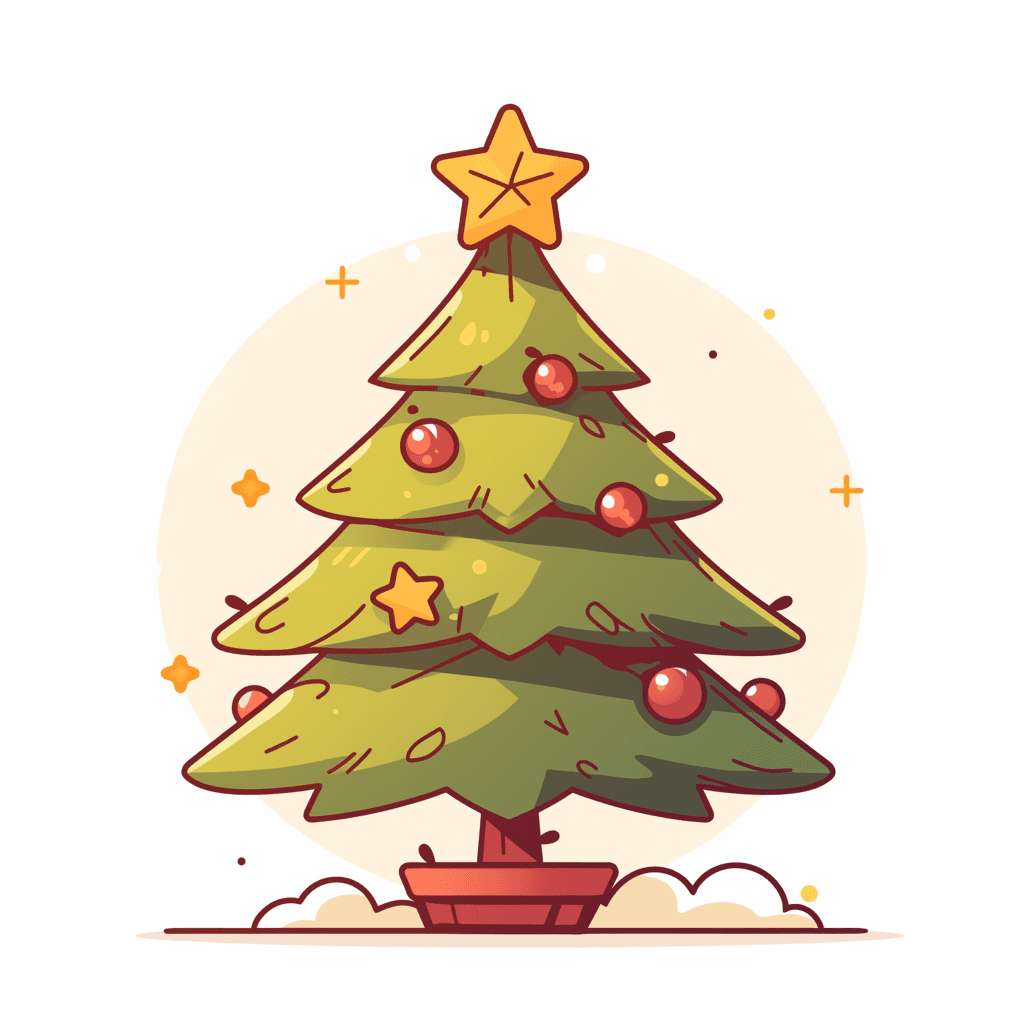 Christmas Christmas Tree 044 original repeating artwork