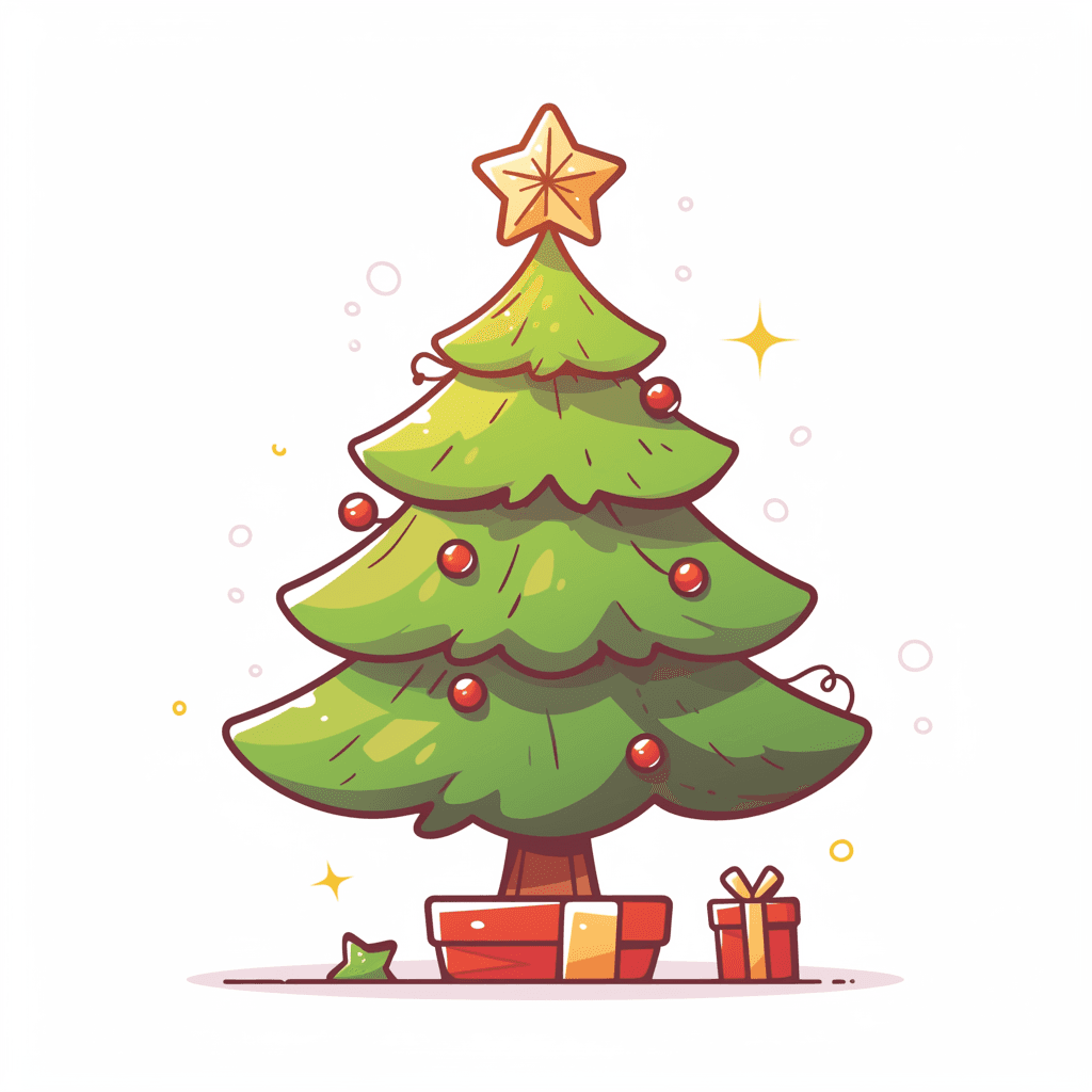 Christmas Christmas Tree 030 original repeating artwork