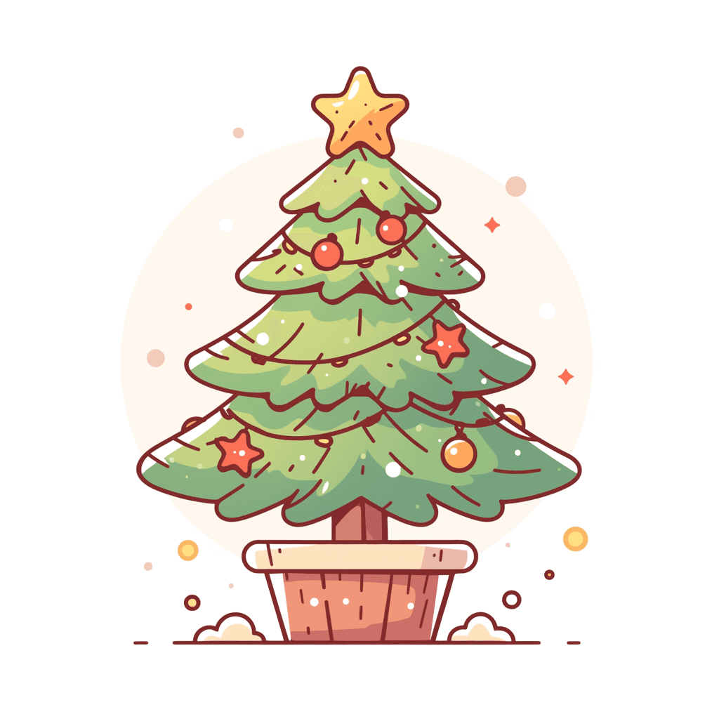 Christmas Christmas Tree 010 original repeating artwork