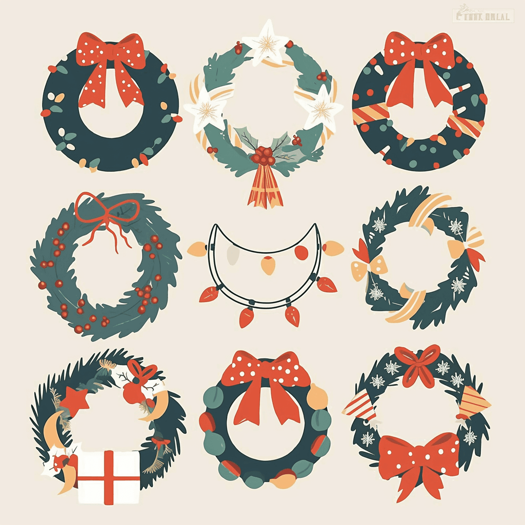 Christmas 725 original repeating artwork