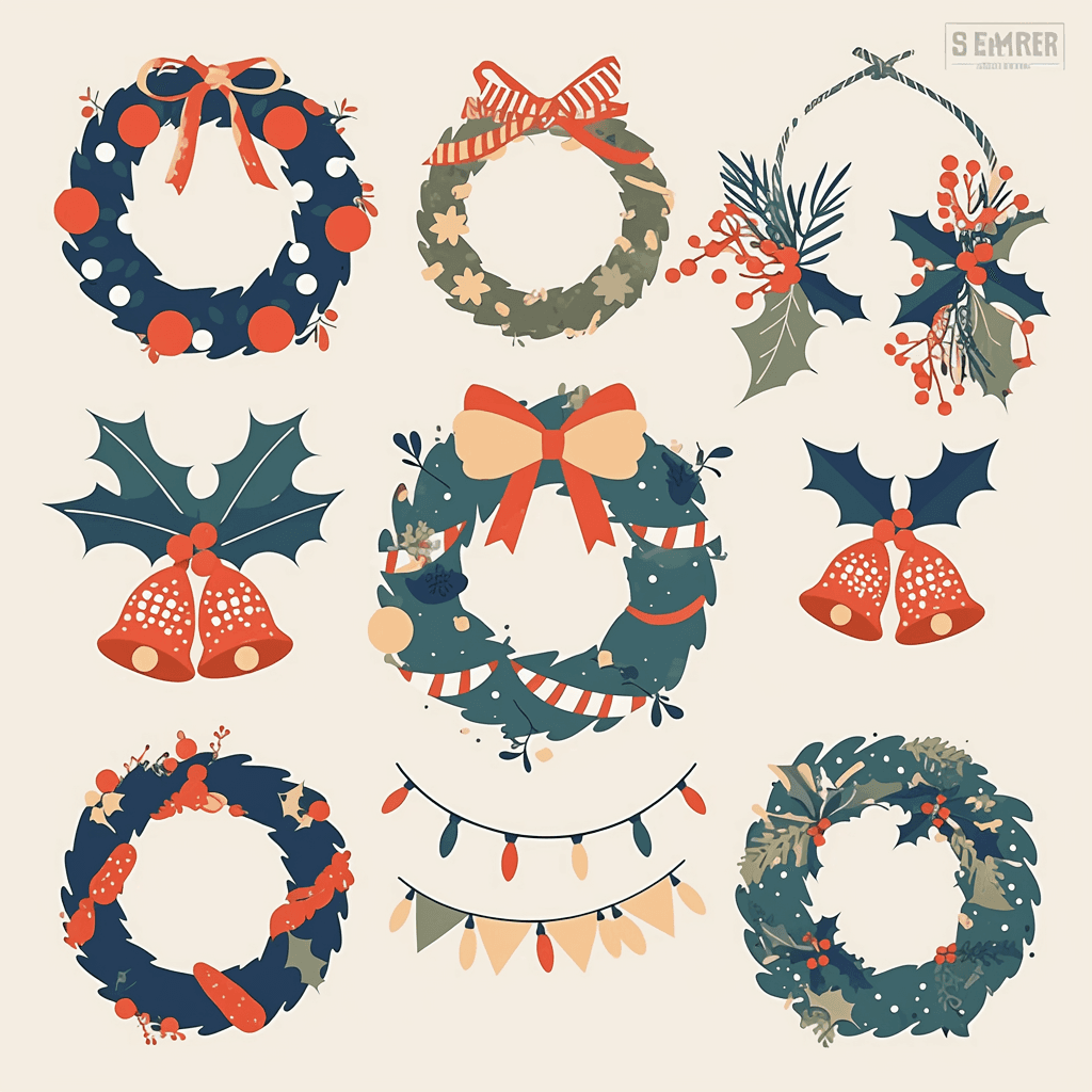 Christmas 136 original repeating artwork