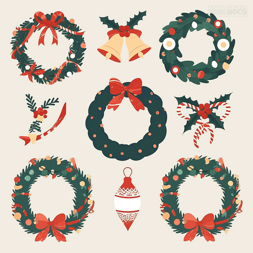 Christmas 354 original repeating artwork
