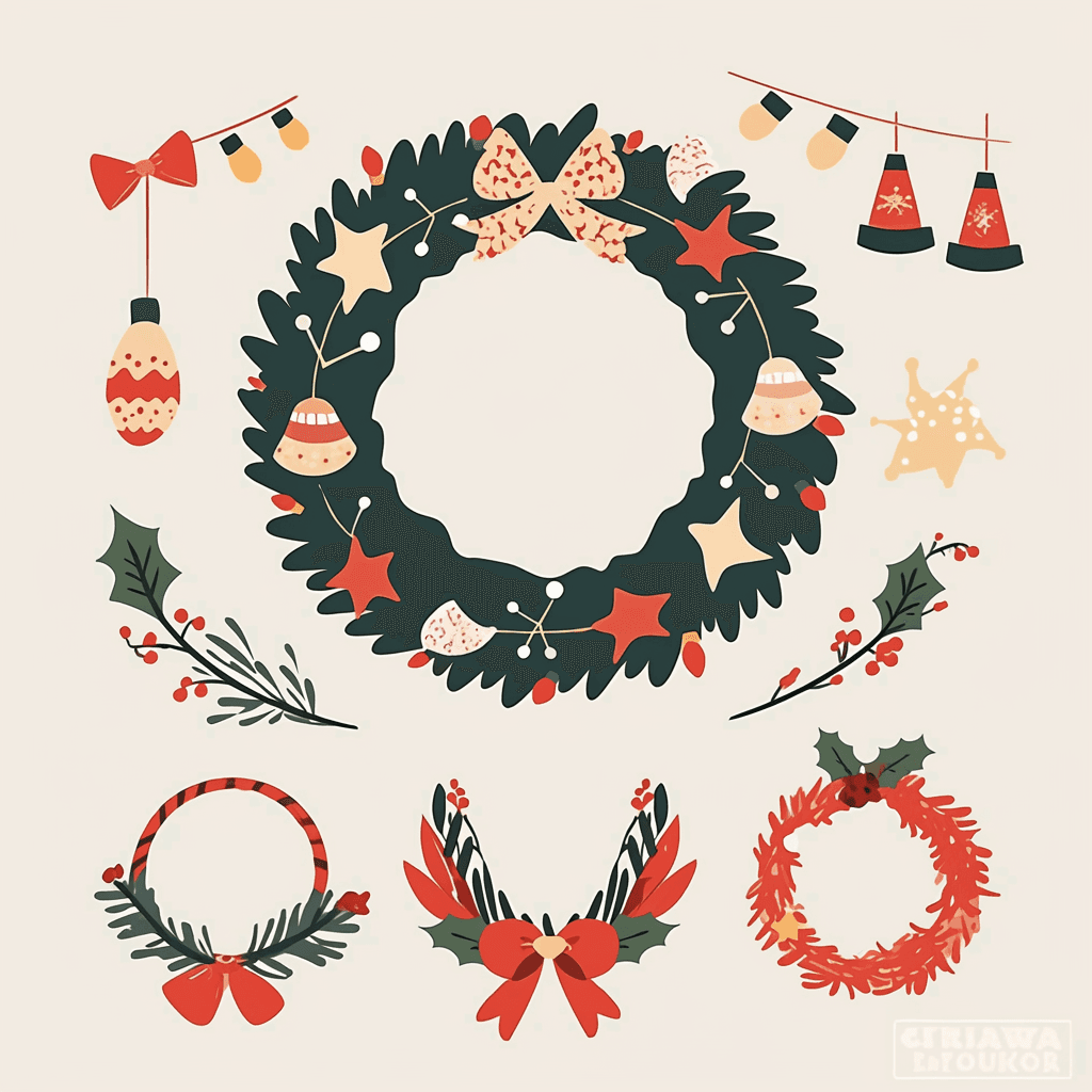 Christmas 745 original repeating artwork
